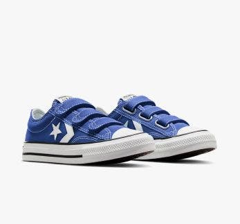 Converse Kid's Star Player Strap Teal Sneaker Shoes