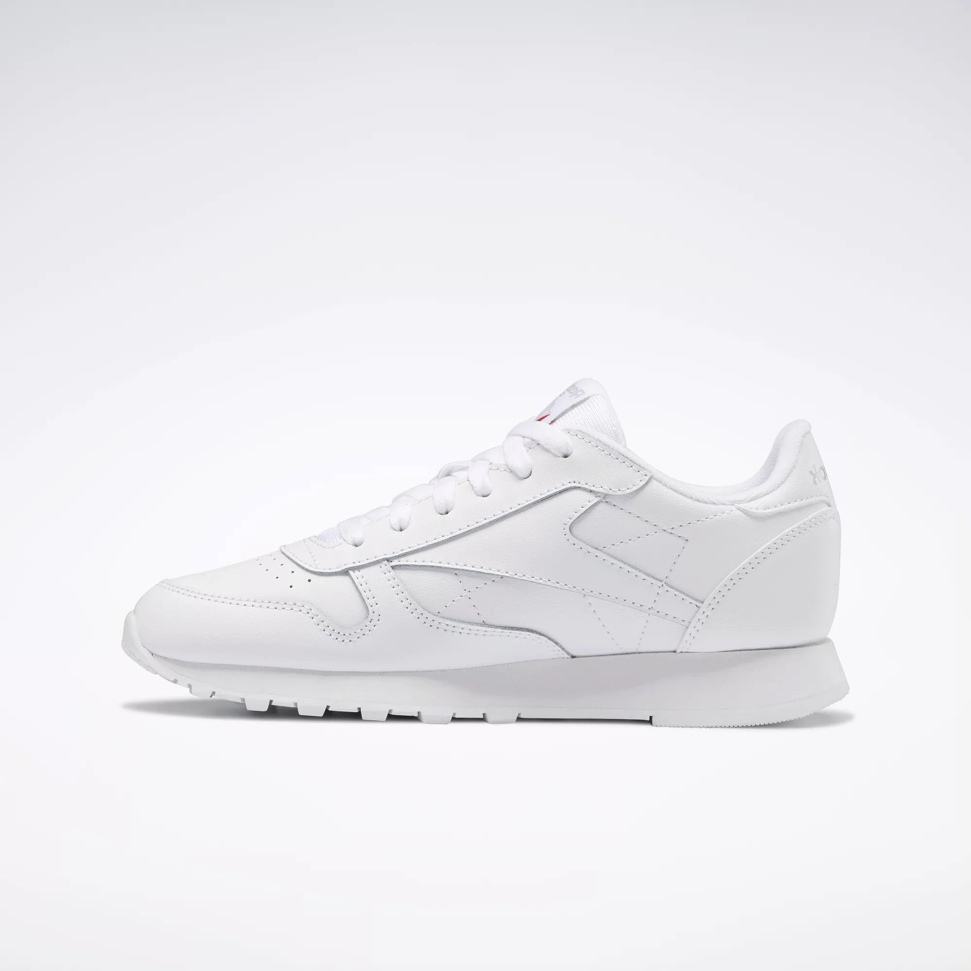 Reebok Kid's Classic Leather Triple White Sneakers
