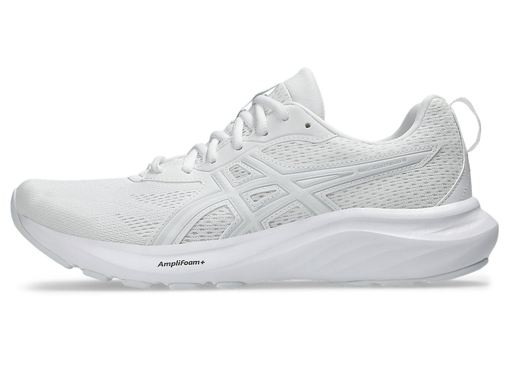 Asics Men's Gel Contend 9 White/Grey Running Shoe