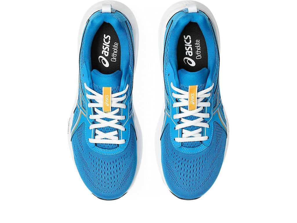 ASICS MEN'S GEL CONTEND 9 BLUE/YAMABUKI RUNNING SHOES