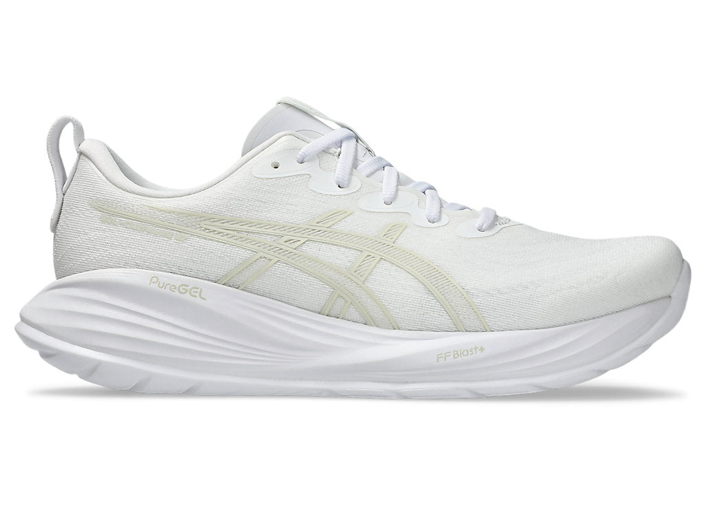 Asics Men's Gel-Cumulus 27 Triple White Running Shoes