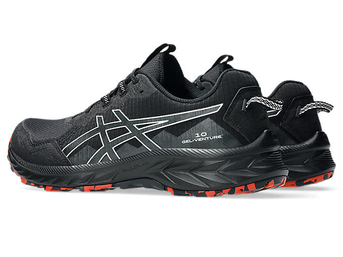 Asics Men's Gel-Venture 10 Black/Grey Trail Running Shoes Extra Wide (4e)