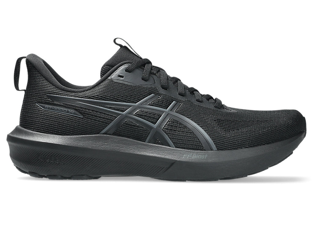 ASICS Men's GT 1000 14 TRIPLE BLACK RUNNING SHOES