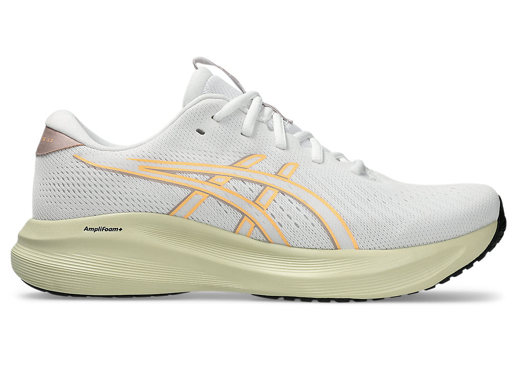 Asics Men's Gel Excite 11 White/Orange Glow Runnign Shoes