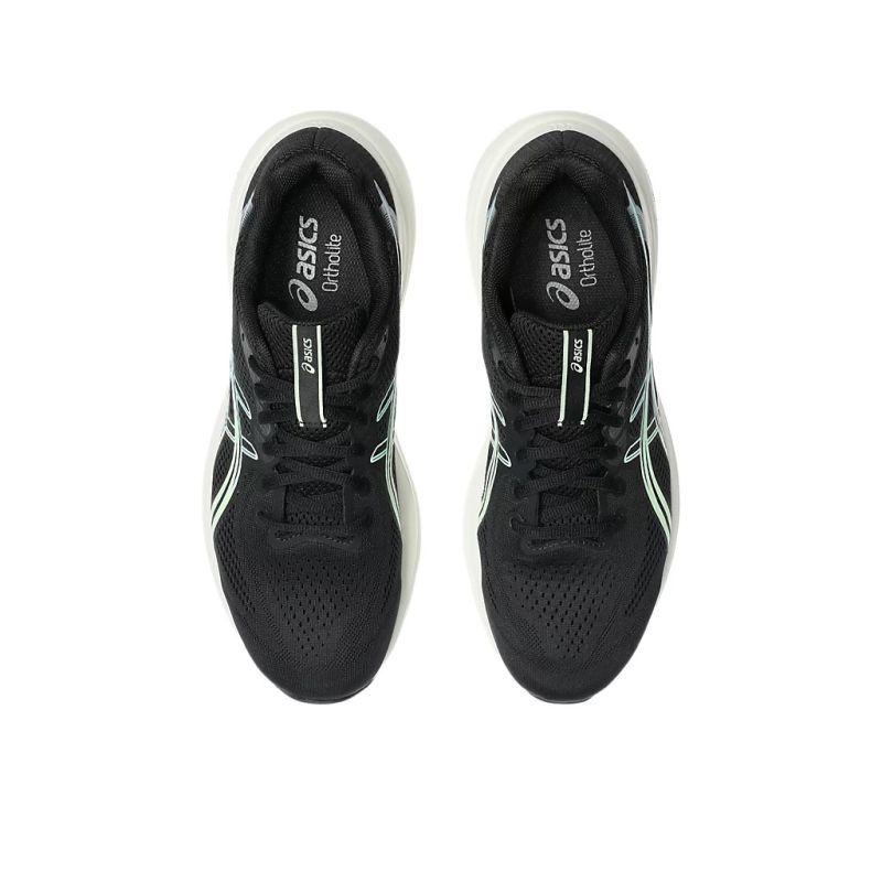 ASICS MEN'S GEL CONTEND 10 BLACK/ILLUMINATE YELLOW RUNNING SHOES