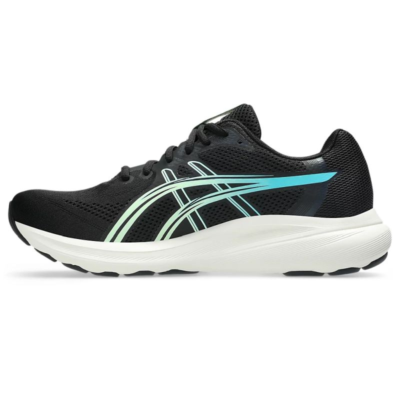 ASICS MEN'S GEL CONTEND 10 BLACK/ILLUMINATE YELLOW RUNNING SHOES