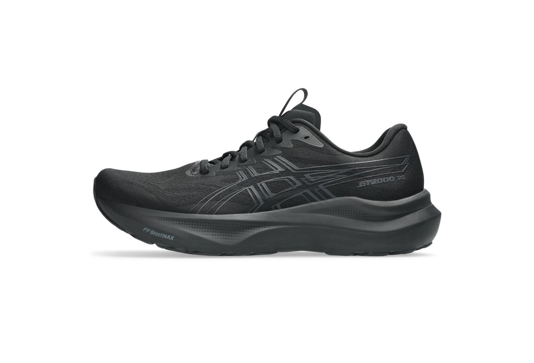Asics Men's Gt 2000 14 Triple Black Running Shoes