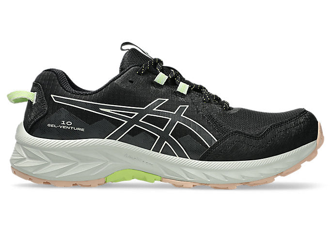 Asics Women's Venture 10 Black/Grey Trail Running Shoes