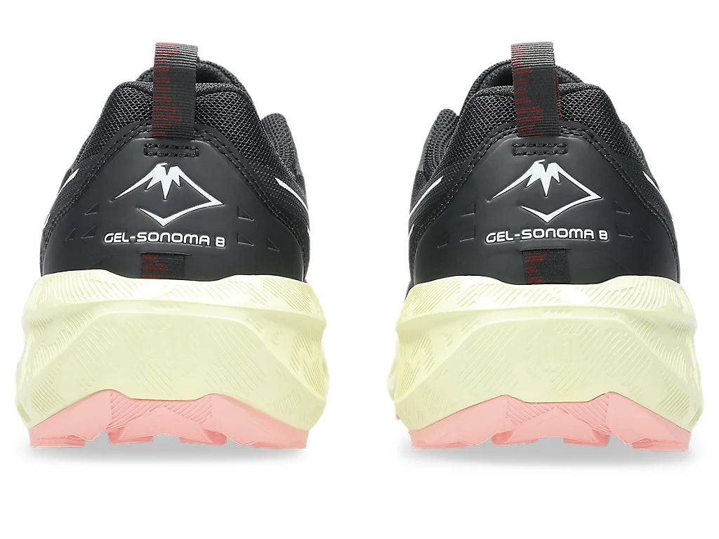 Asics Women's Gel Sonoma 8 Black/Light Green Trail Running Shoes