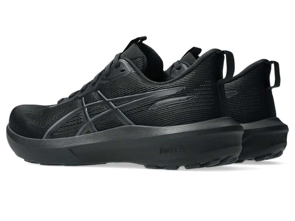 ASICS Women's GT 1000 14 TRIPLE BLACK RUNNING SHOES