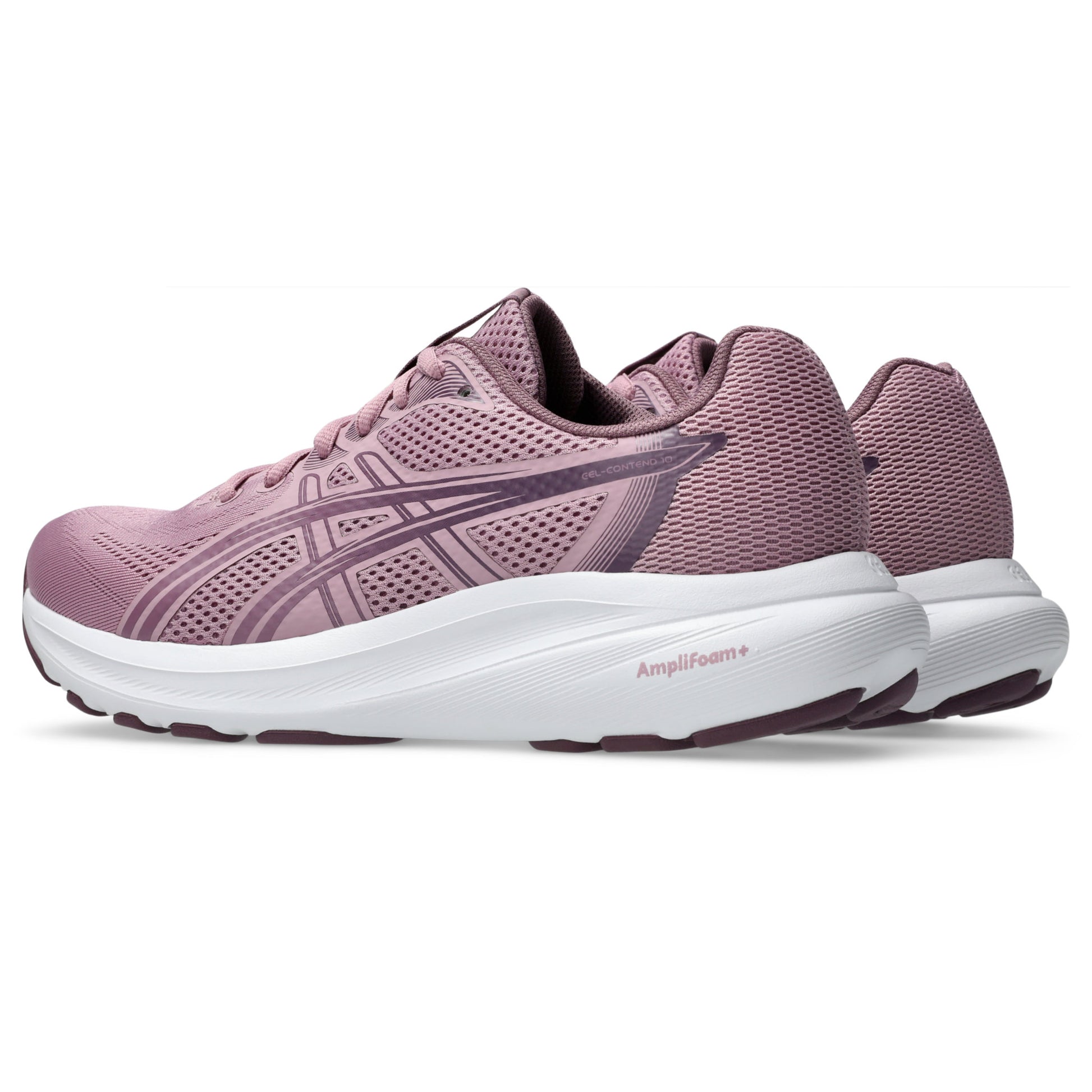 ASICS WOMEN'S GEL CONTEND 10 TARO PURPLE/MAUVE RUNNING SHOES