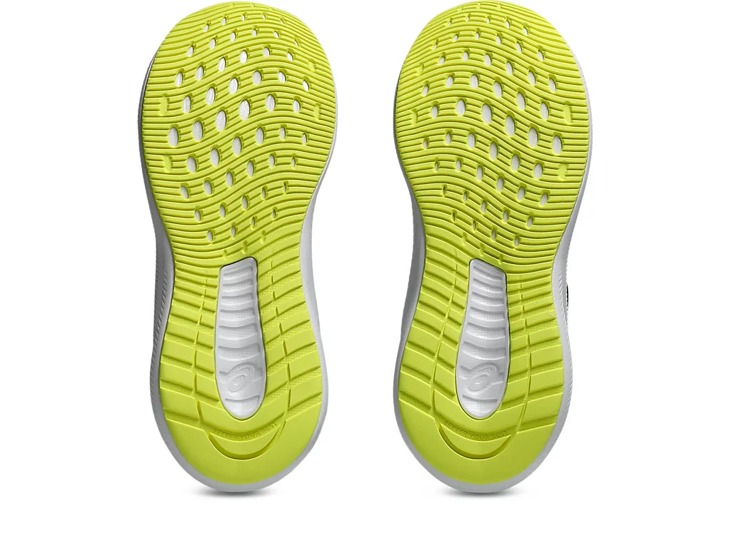 Asics Kid's Patriot 13 Hook N' Loop Midnight/Citron Running Shoes