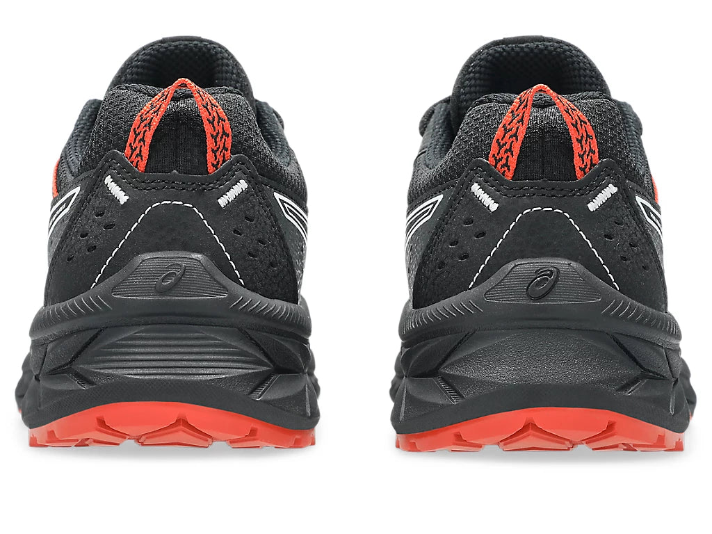 Asics Kid's Venture 9 Black/Red Running Shoes