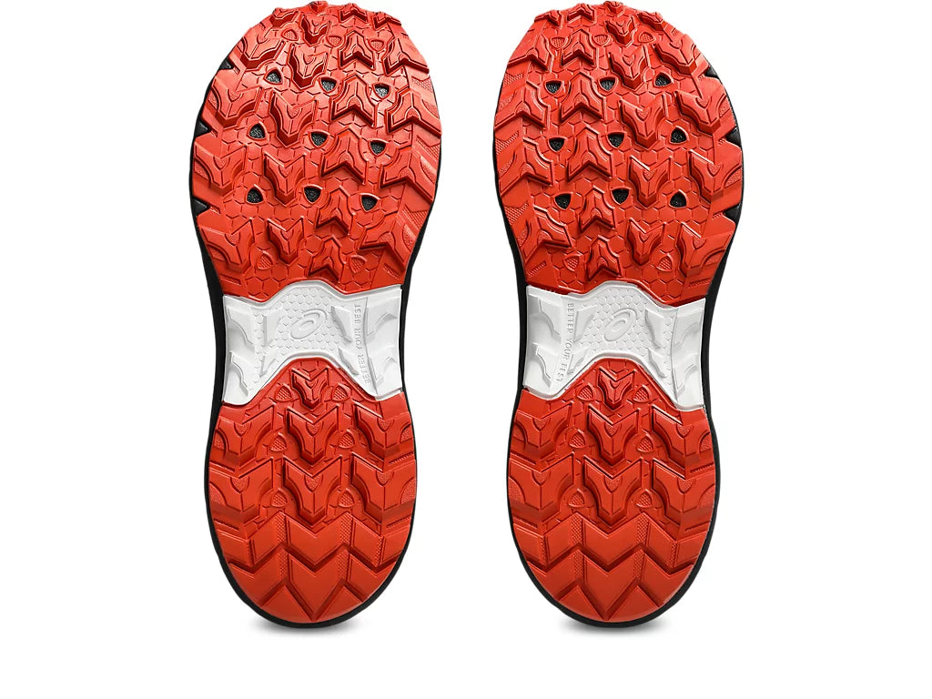 Asics Kid's Venture 9 Black/Red Running Shoes