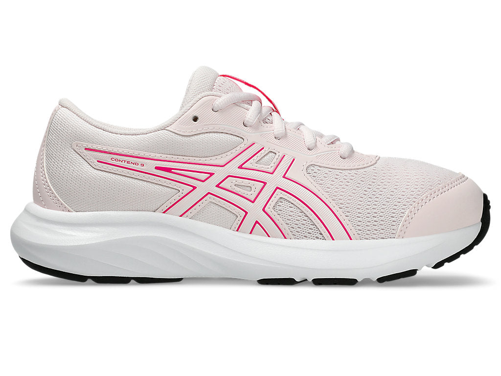 ASICS JUNIOR CONTEND 9 PALE PINK RUNNING SHOES – INSPORT
