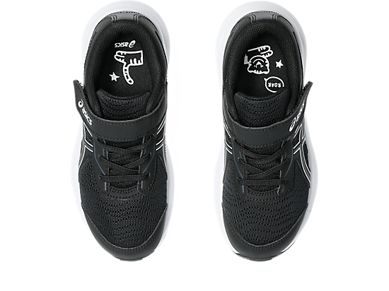 Asics Junior Contend 9 Ps Black/White Running Shoe