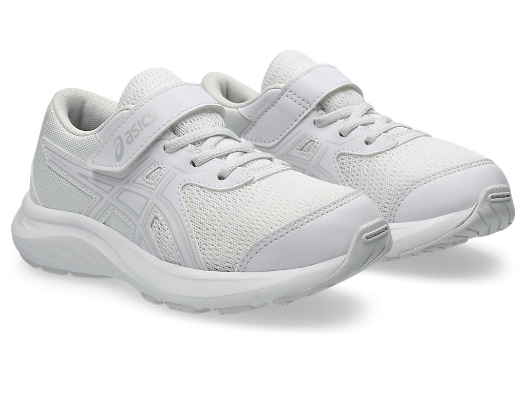 Asics Kid's Contend 9 Ps Triple White Running Shoes