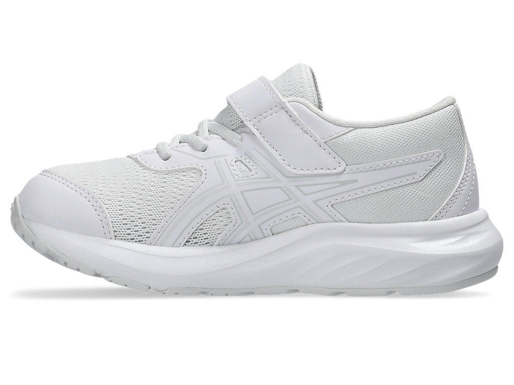 Asics Kid's Contend 9 Ps Triple White Running Shoes