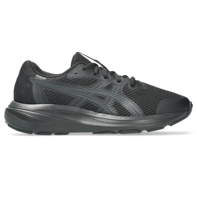 ASICS KID'S CONTEND 10 GS TRIPLE BLACK RUNNING SHOES