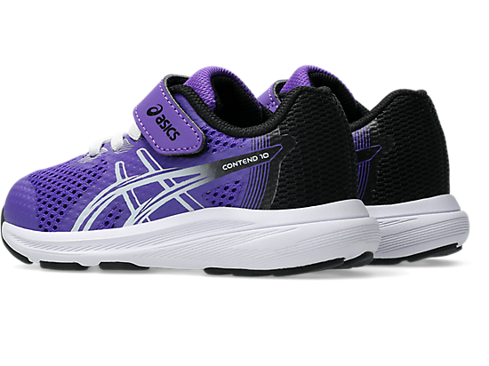ASICS KID'S CONTEND 10 TS AMETHYST/BLACK RUNNING SHOES