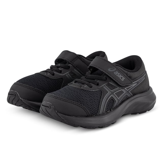 Asics Kid's Contend 9 Ps Triple Black Running Shoes