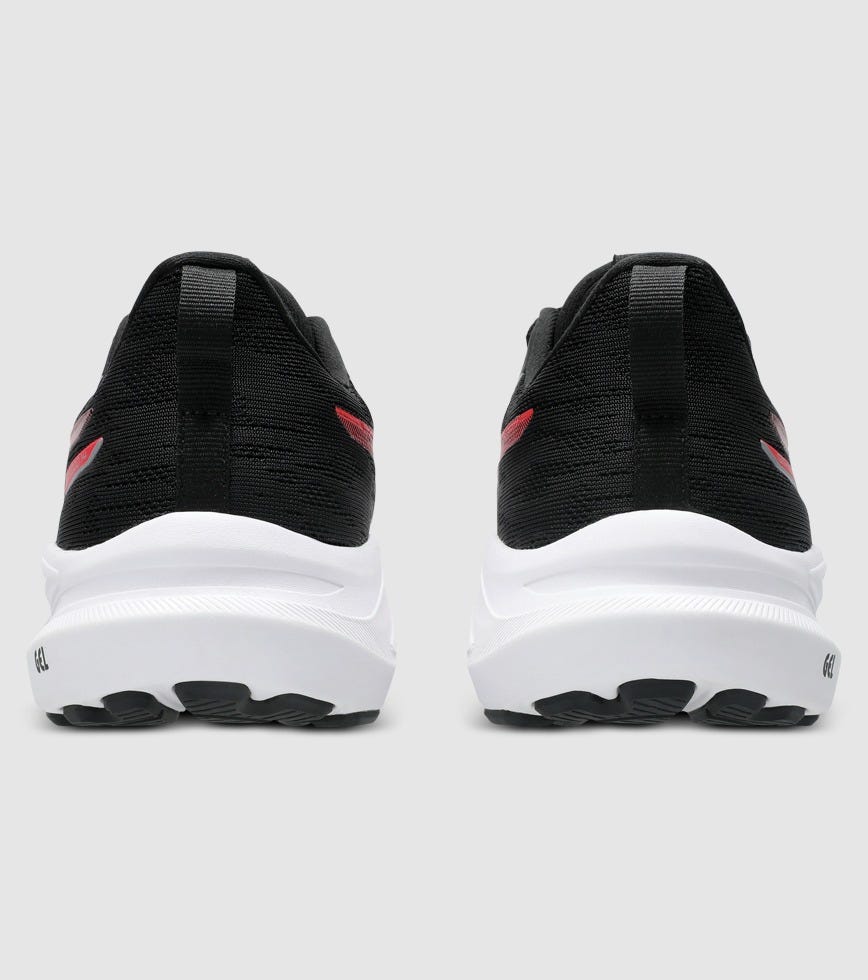 ASICS KID'S GT 1000 14 GS BLACK/RED/WHITE RUNNING SHOES