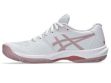 Asics Women's Gel Game Ff White/Morganite Netball Shoes