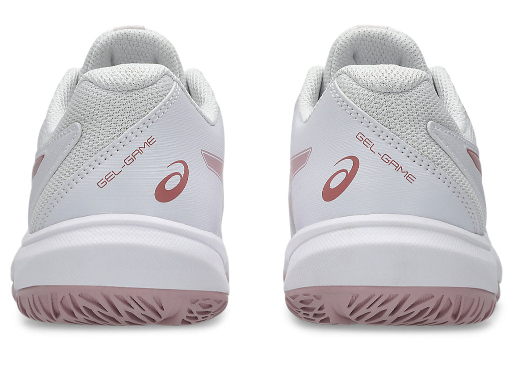 Asics Kid's Gel Game Gs White/Morganite Netball Shoes