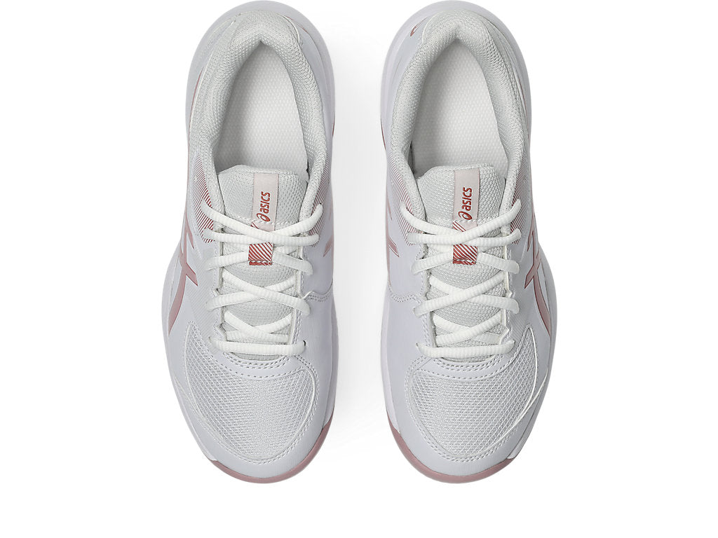 Asics Kid's Gel Game Gs White/Morganite Netball Shoes