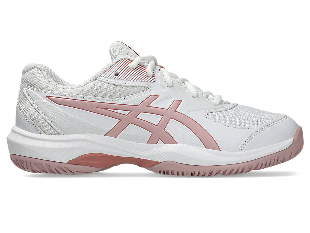 Asics Kid's Gel Game Gs White/Morganite Netball Shoes