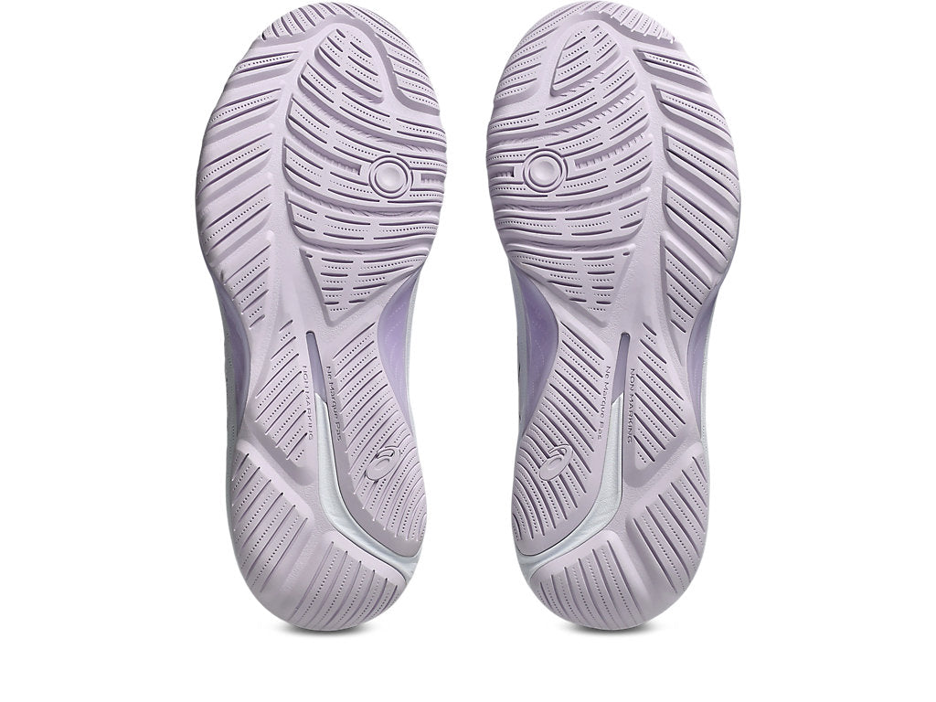ASICS WOMEN'S GEL NETBURNER 21 DAHLIA/WHITE NETBALL SHOES (WIDTH D)