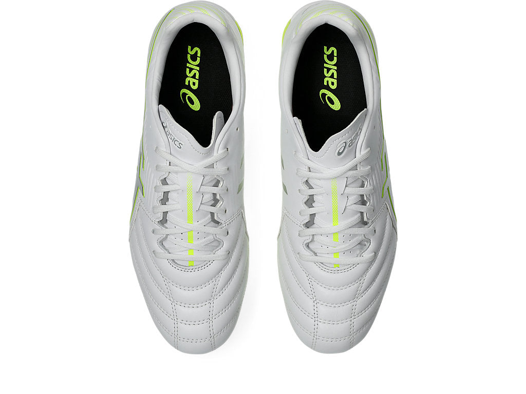 Asics Men's Lethal Flash It 3 White/Silver/Yellow Football Boots