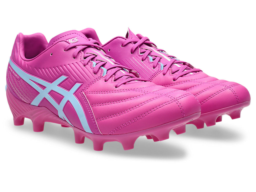 ASICS MEN'S LETHAL FLASH IT 3 SAKURA/SKY FOOTBALL BOOTS