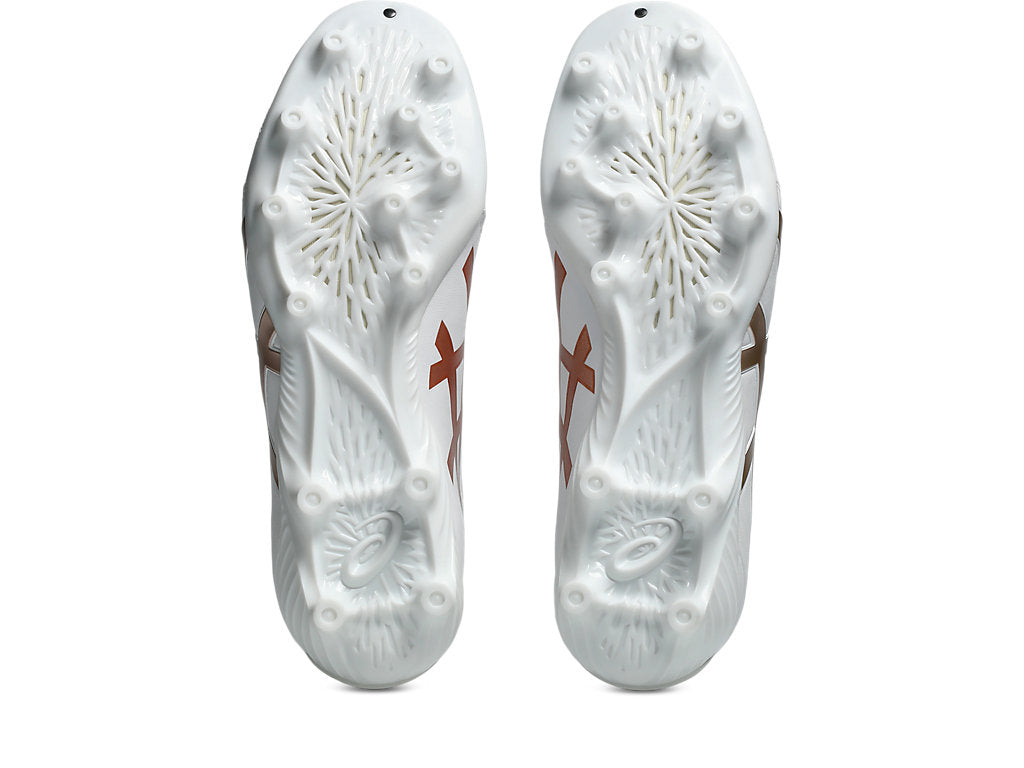 ASICS WOMEN'S LETHAL FLASH 3 WHITE/ROSE FOOTBALL BOOTS