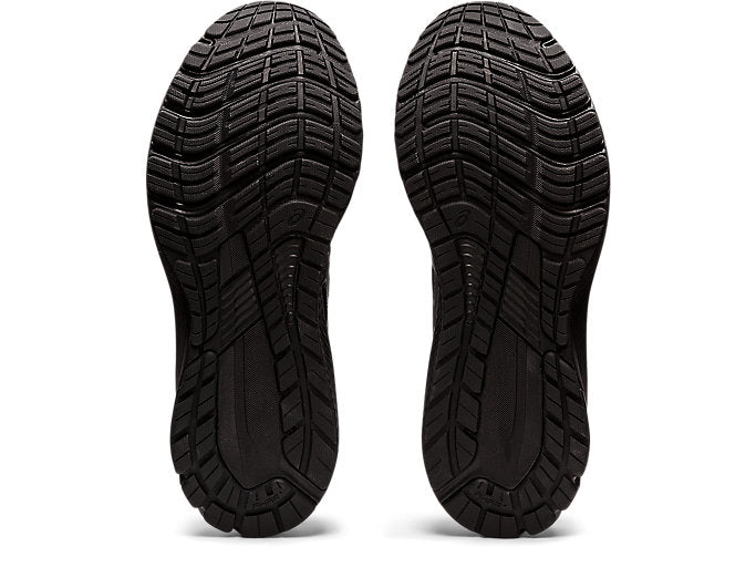 Asics Men's Gt 1000 Leather 2 Triple Black Running Shoes (Width 2e Wide)