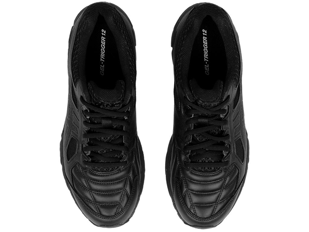 Asics Men's Gel Trigger 12 Triple Black Running Shoes