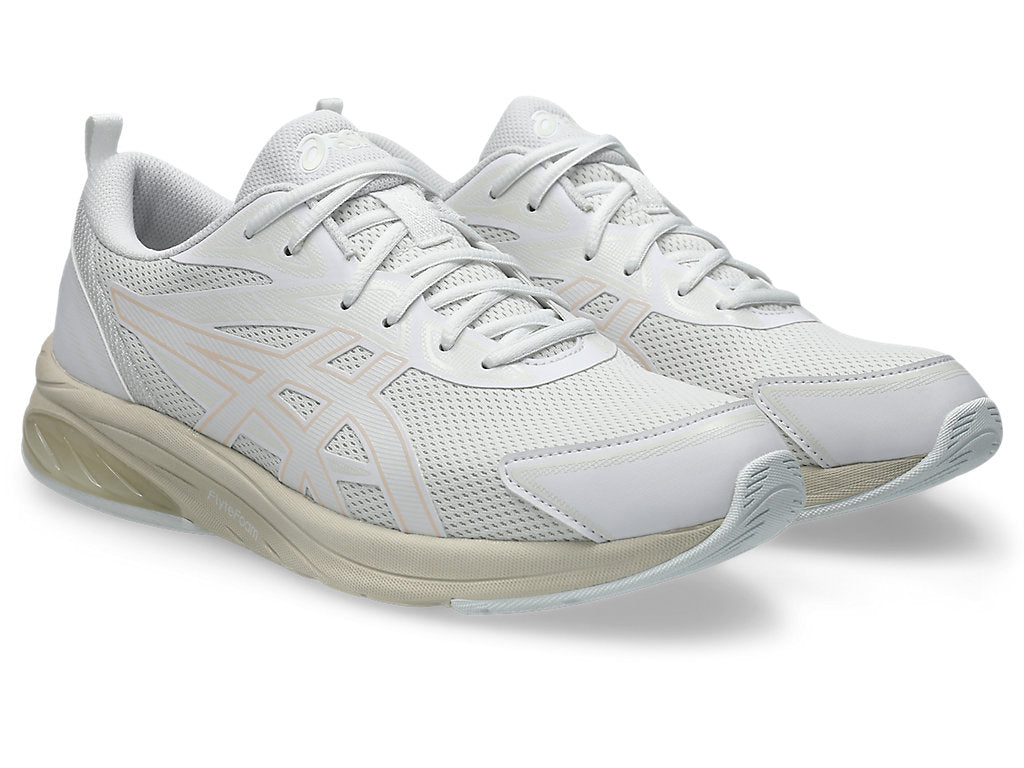 ASICS UNISEX GEL-QUANTUM KEI WHITE/CREAM RUNNING SHOES