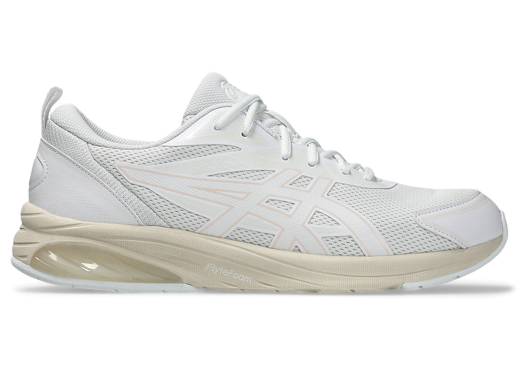 ASICS UNISEX GEL-QUANTUM KEI WHITE/CREAM RUNNING SHOES