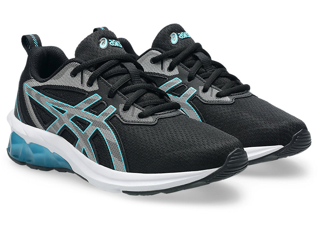 Asics Kid's Gel Quantum 90 Iv Black/Aqua Running Shoes