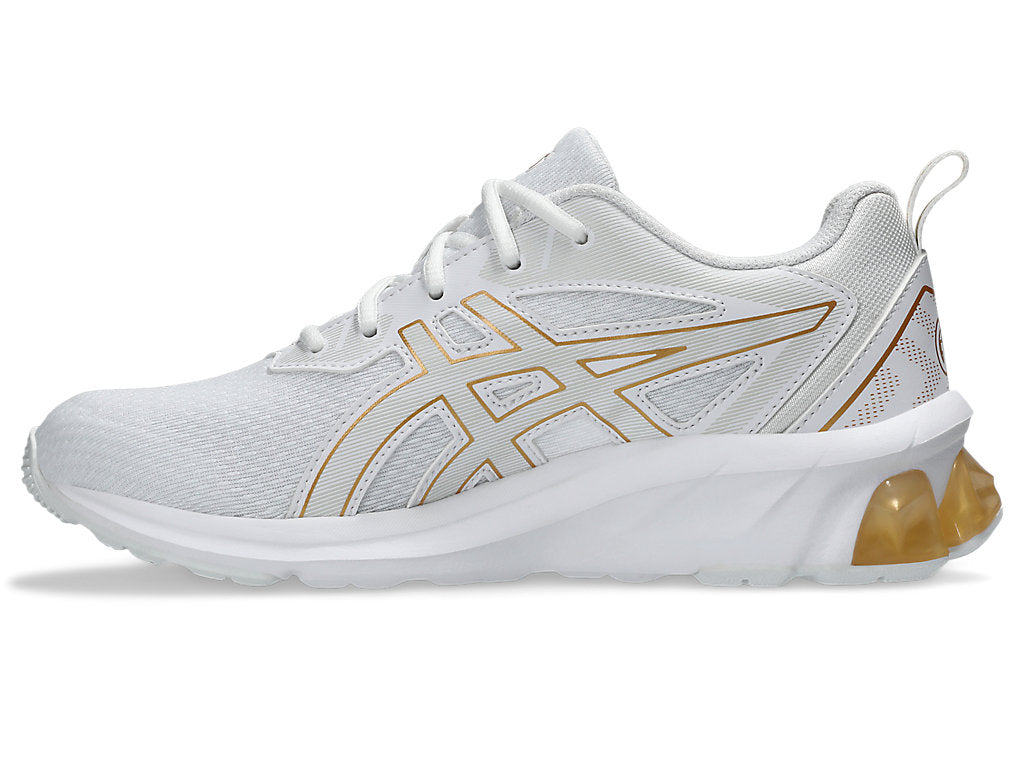 Asics Kid's Gel Quantum 90 Iv White/Gold Running Shoes