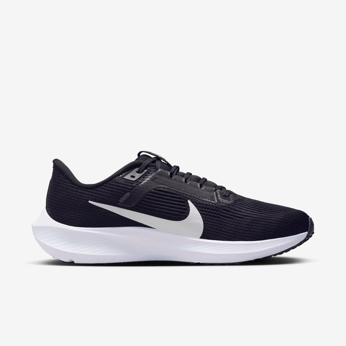 NIKE MEN'S AIR ZOOM PEGASUS 40 BLACK/WHITE RUNNING SHOES