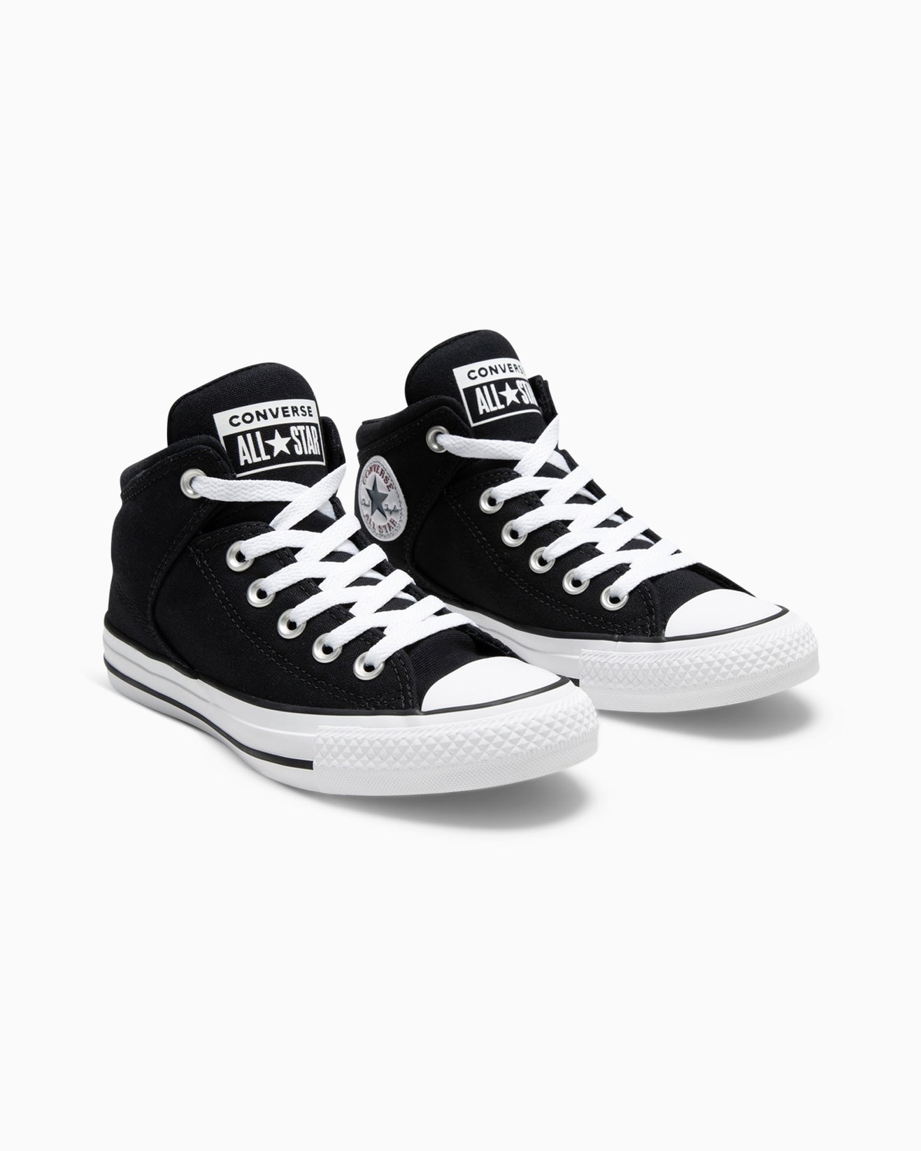 Converse Unisex High Street Mid Black Shoe