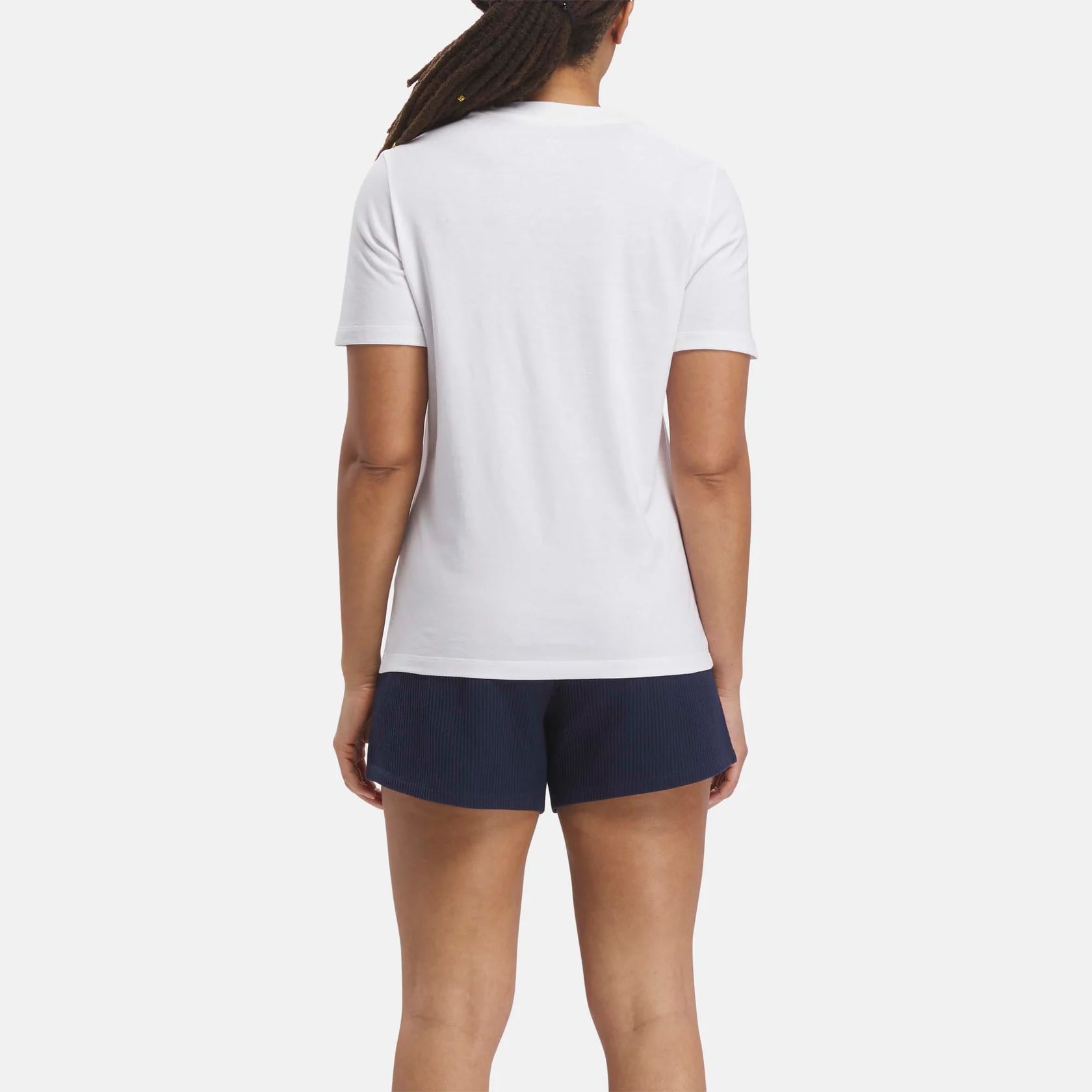 Reebok Women's Identity Big Logo White Tee