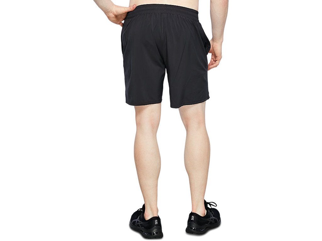 ASICS MEN'S 7" TRAINING GRAPHITE GREY SHORTS
