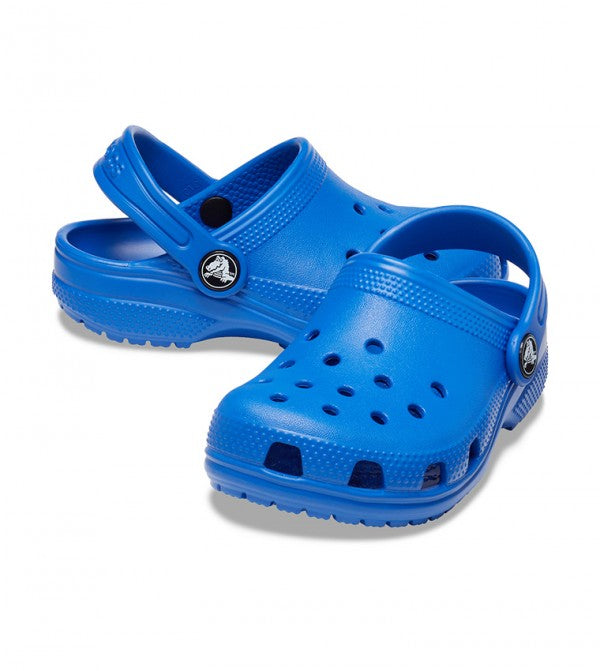 Crocs Kid's Classic Blue Bolt Clogs