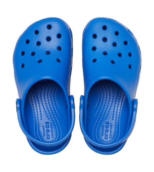 Crocs Kid's Classic Blue Bolt Clogs