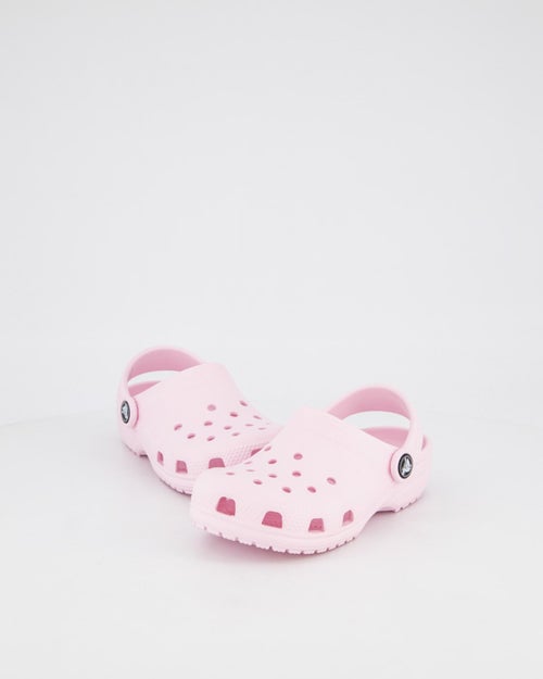 Crocs Kid's Classic Pink Milk Clogs