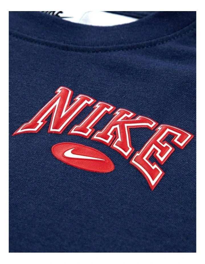 Nike Kid's Game Day Knit Navy Tee