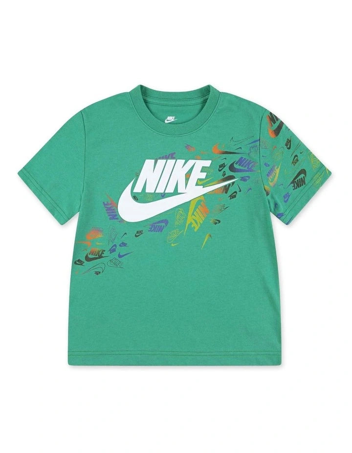Nike Kid's Club Revealed Green Tee