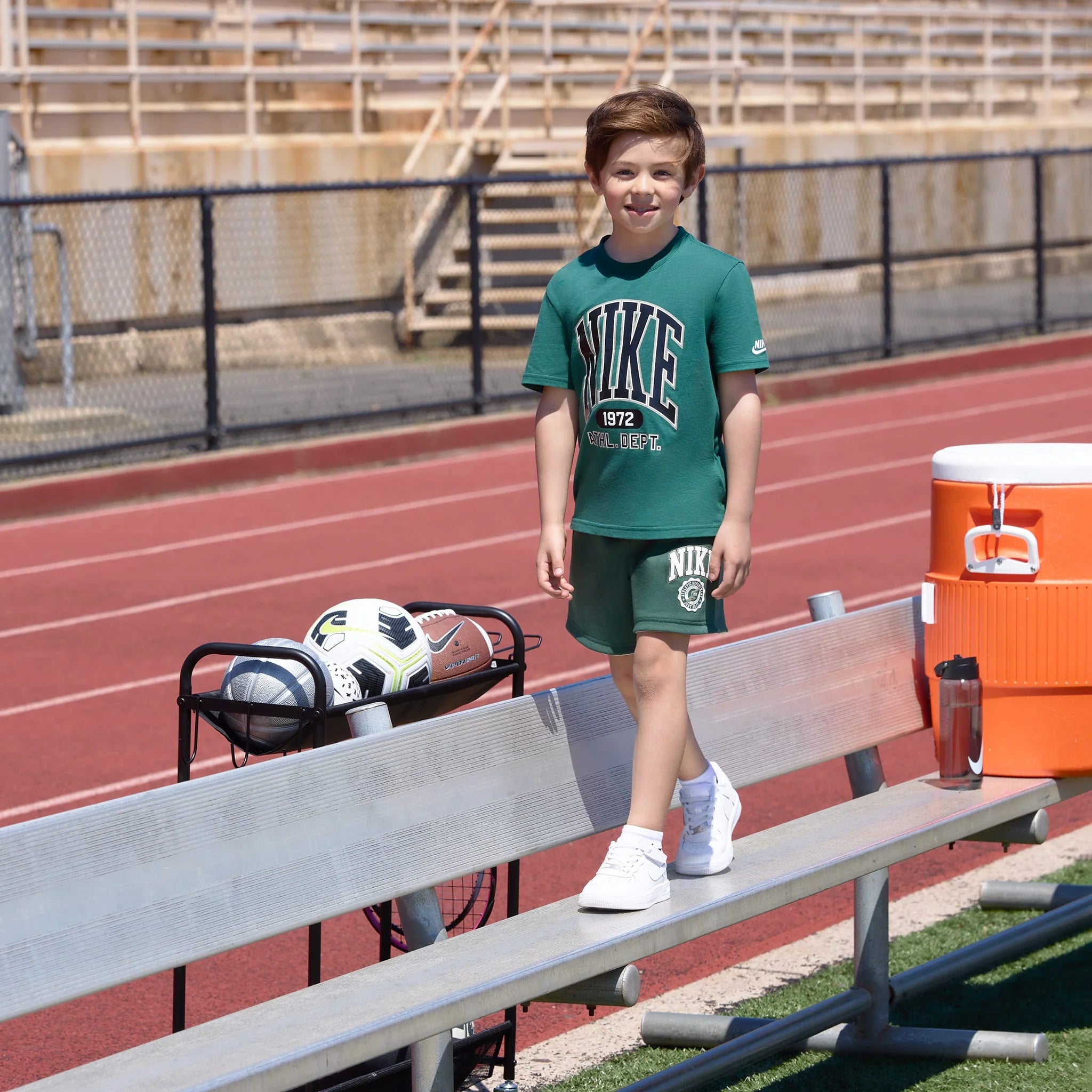 Nike Kid's Giant Green Tee